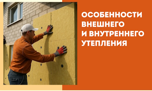 Какие особенности внешнего и внутреннего утепления в Зеленодольске