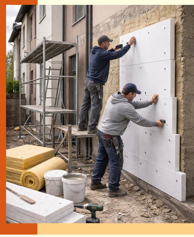 Утепление таунхауса с гарантией комфорта в Зеленодольске