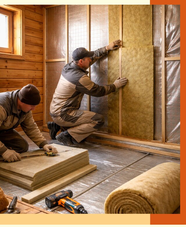 Утепление бани изнутри в Зеленодольске под ключ от 4347 руб./м² | ТепломастерЗлн