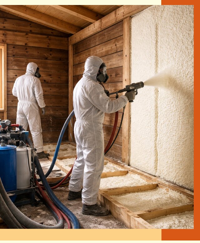 Утепление бани ппу в Зеленодольске под ключ от 4347 руб./м2 | ТепломастерЗлн - напыление и монтаж ппу