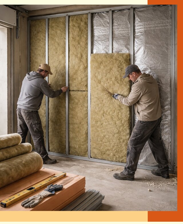 Утепление гаража изнутри в Зеленодольске от 7763 руб/м2 — работы и цена | ТепломастерЗлн