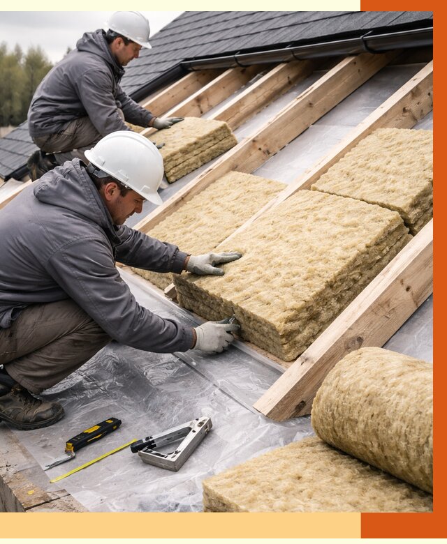 Утепление крыши в Зеленодольске от 1915 руб./м2 — комплексное утепление кровли | ТепломастерЗлн