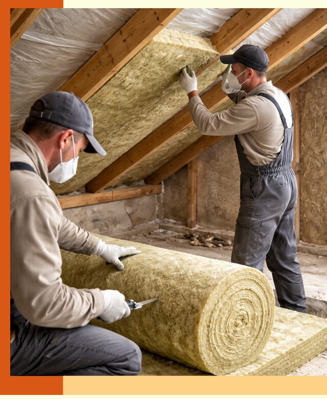 Утепление чердака минватой быстро и качественно в Зеленодольске