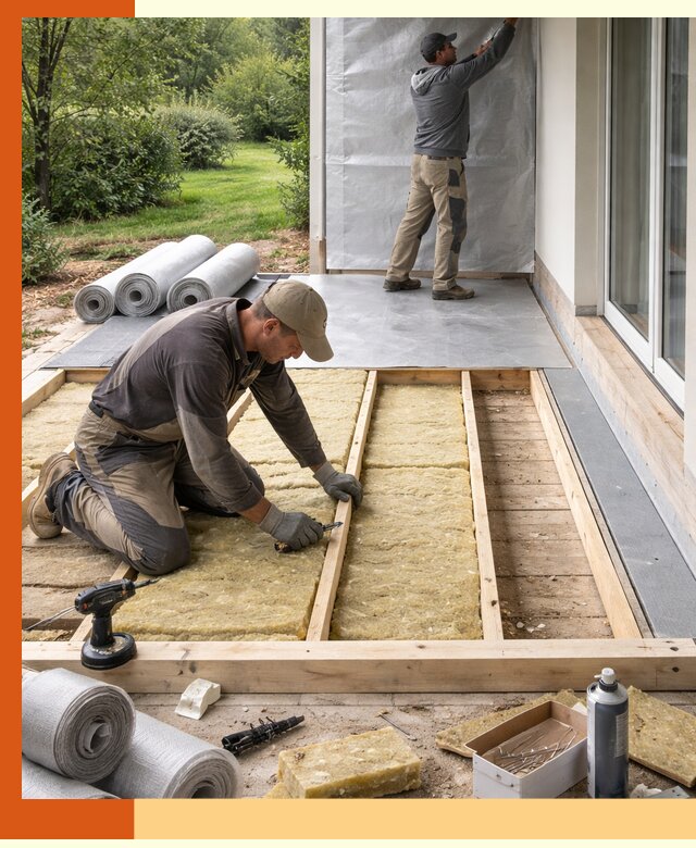 Утепление террасы в Зеленодольске — тепло и защита круглогодично