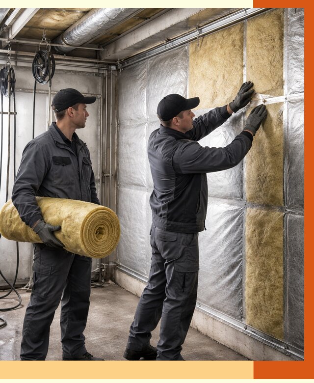 Утепление автомойки в Зеленодольске от 8798 руб./м2 — комплексное утепление под ключ | ТепломастерЗлн