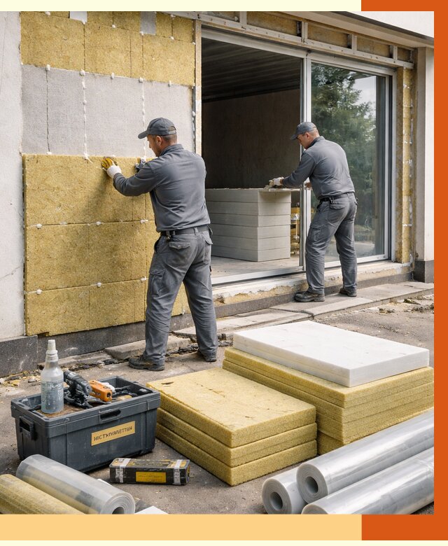 Утепление торгового павильона в Зеленодольске от 15008 руб./м² под ключ | ТепломастерЗлн