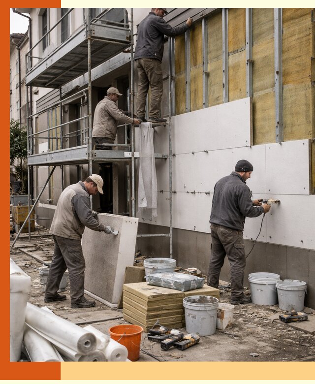 Утепление гостиницы под ключ в Зеленодольске с гарантией качества