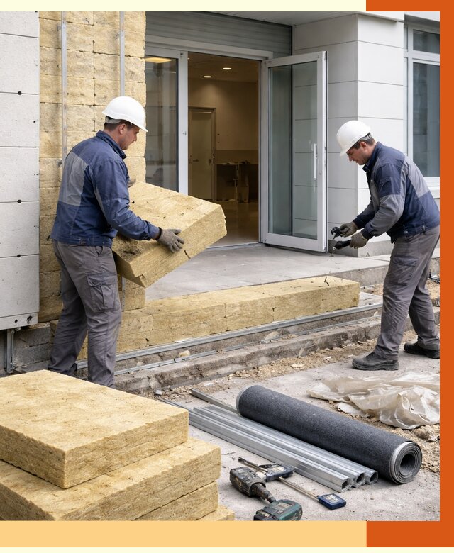 Утепление медицинского центра в Зеленодольске под ключ от 12938 руб./м² | ТепломастерЗлн