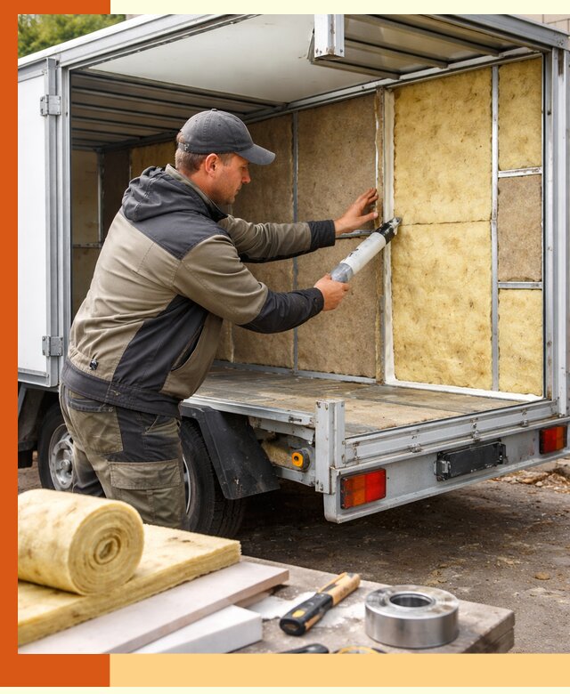 Профессиональное утепление прицепа в Зеленодольске для любых условий