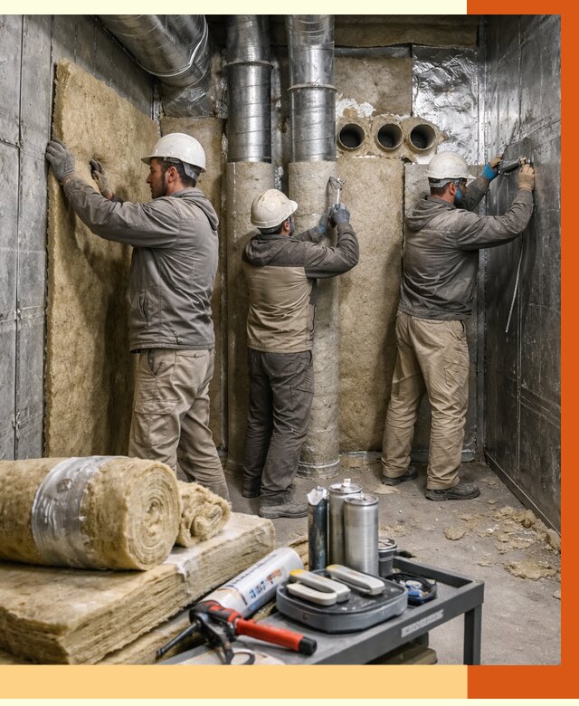 Утепление венткамеры в Зеленодольске под ключ от 1501 руб. — профессионально | ТепломастерЗлн