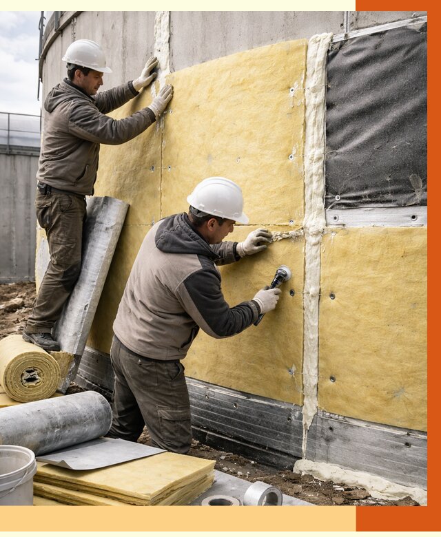 Утепление резервуара в Зеленодольске от 28463 руб/м2 — монтаж ППУ и комплекс под ключ | ТепломастерЗлн