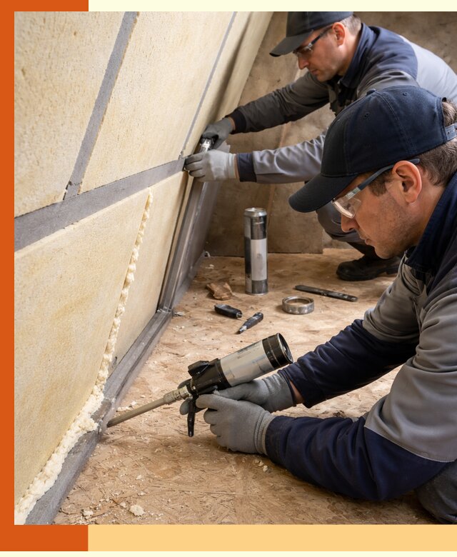 Герметизация стыков ППУ в Зеленодольске — надежное уплотнение швов