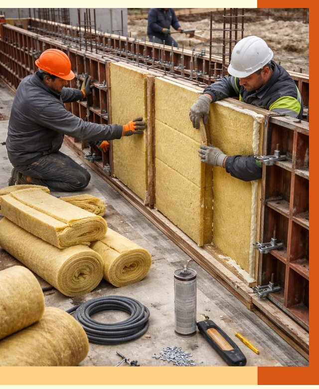 Теплоизоляция опалубки в Зеленодольске от 7452 руб. за м2 — услуги и монтаж | ТепломастерЗлн