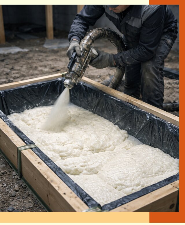 Заливка ППУ в формы в Зеленодольске от 2588 руб. — утепление форм под ключ | ТепломастерЗлн