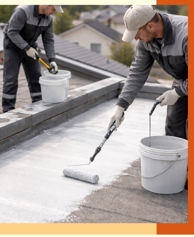 Утепление кровли жидкой теплоизоляцией в Зеленодольске от 2225 руб./м2 | ТепломастерЗлн