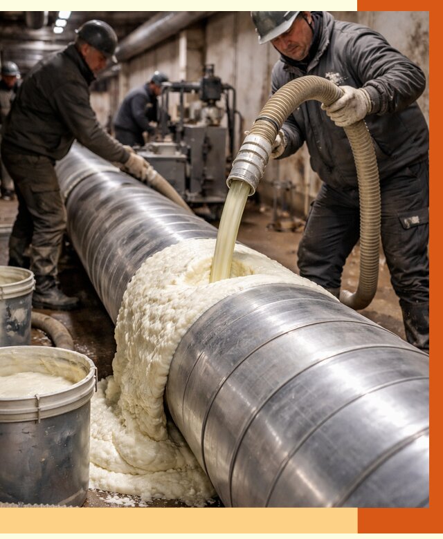 Утепление теплотрассы жидкой теплоизоляцией в Зеленодольске от 4347 руб. | ТепломастерЗлн