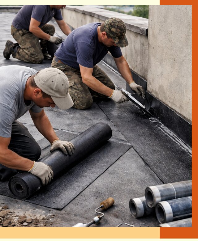 Гидроизоляция кровли в Зеленодольске от 4658 руб. — профессиональная гидроизоляция крыши | ТепломастерЗлн