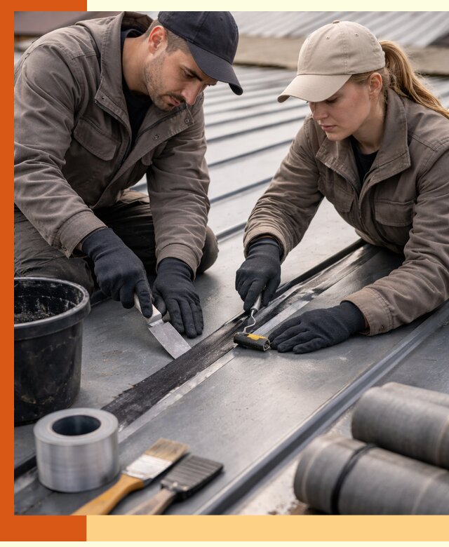 Гидроизоляция фальцевой кровли в Зеленодольске качественно и надежно