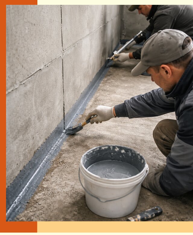 Гидроизоляция швов зданий и конструкций в Зеленодольске