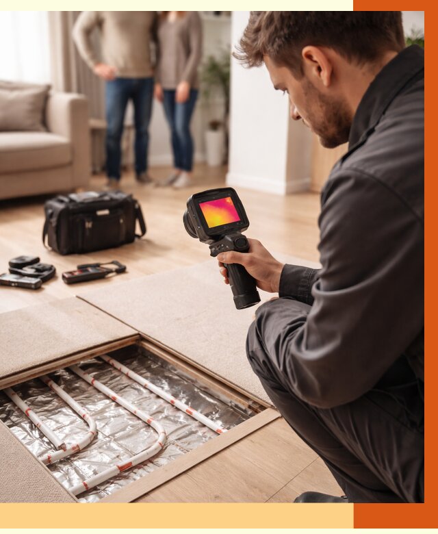 Тепловизионное обследование теплого пола в Зеленодольске от 4658 руб. — ТепломастерЗлн