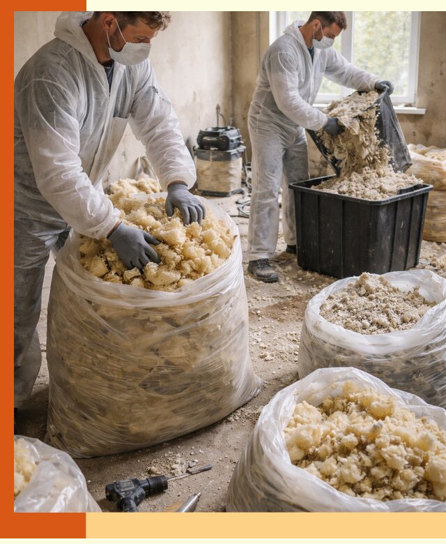 Утилизация старого утеплителя в Зеленодольске быстро и безопасно