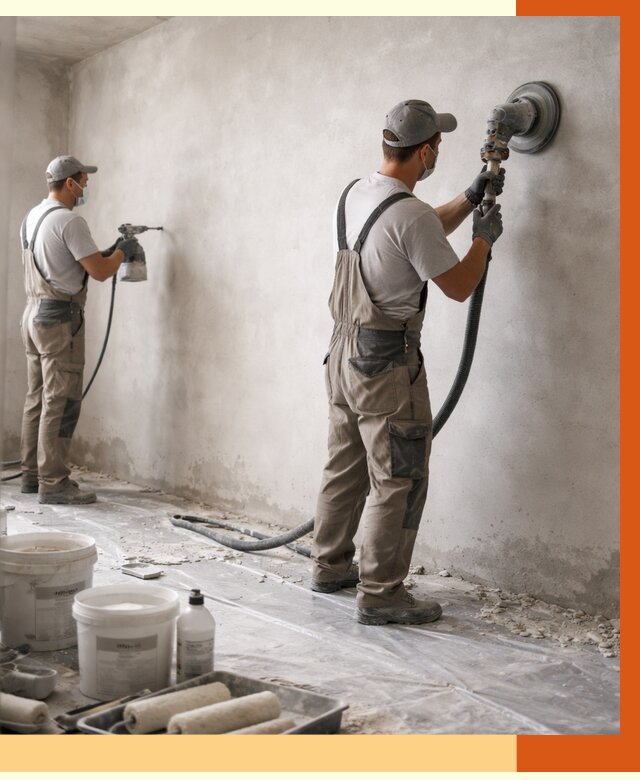 Подготовка поверхности под напыление в Зеленодольске от 1242 руб. — ТепломастерЗлн