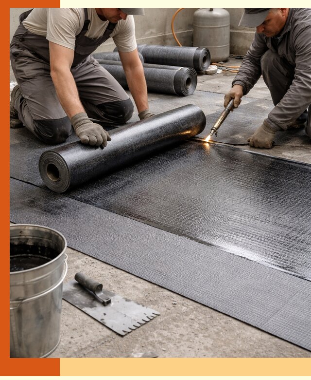 Монтаж гидроизоляционной мембраны в Зеленодольске для зданий и конструкций
