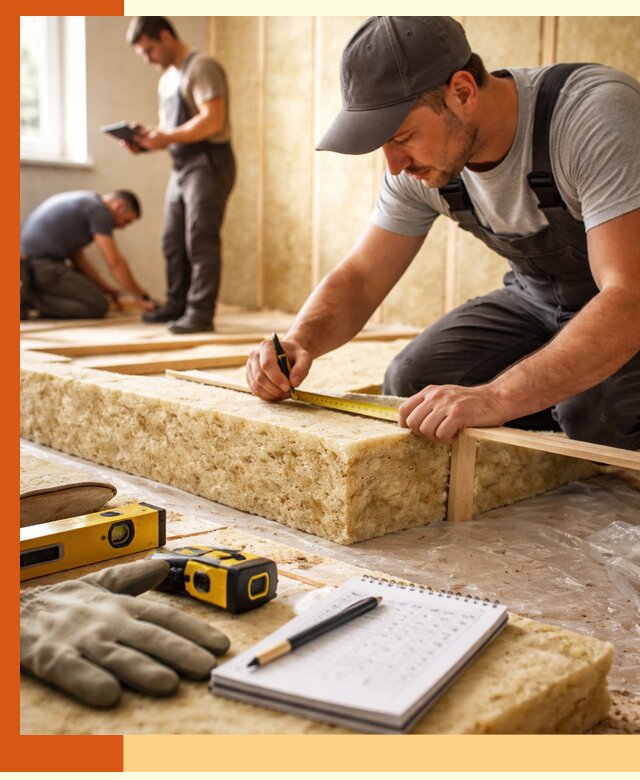 Расчет толщины утеплителя для зданий и помещений в Зеленодольске