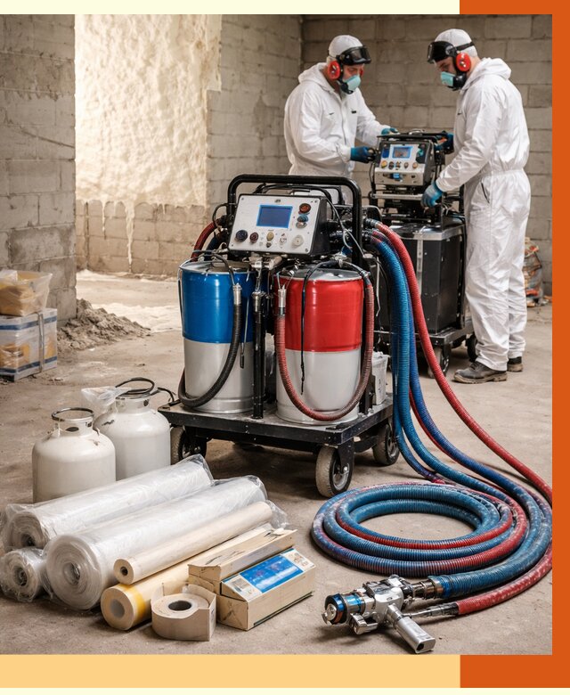 Аренда установки для напыления ППУ в Зеленодольске от 36225 руб. | ТепломастерЗлн