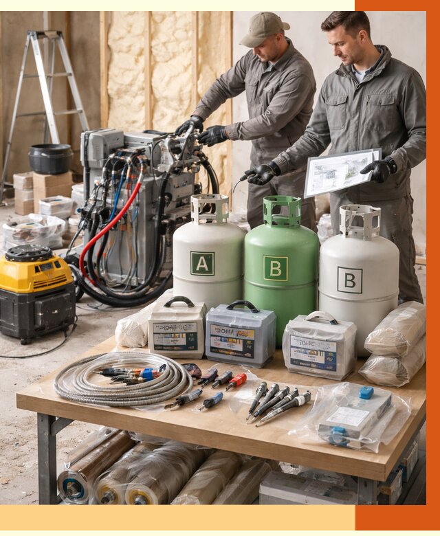 Продажа компонентов ППУ с консультацией в Зеленодольске от 4347 руб. | ТепломастерЗлн